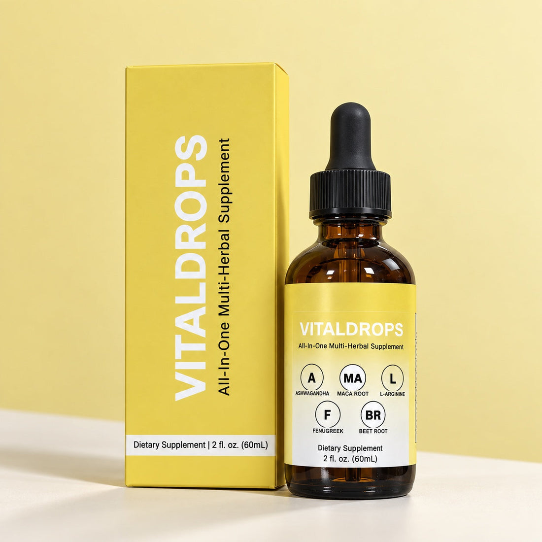 VITALUX VitalDrops™ — Gouttes Appétit & Formes