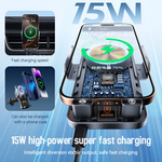 Charger l'image dans la galerie, Support Charge Sans Fil 15W Intelligent pour Voiture
