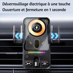 Charger l'image dans la galerie, Support Charge Sans Fil 15W Intelligent pour Voiture
