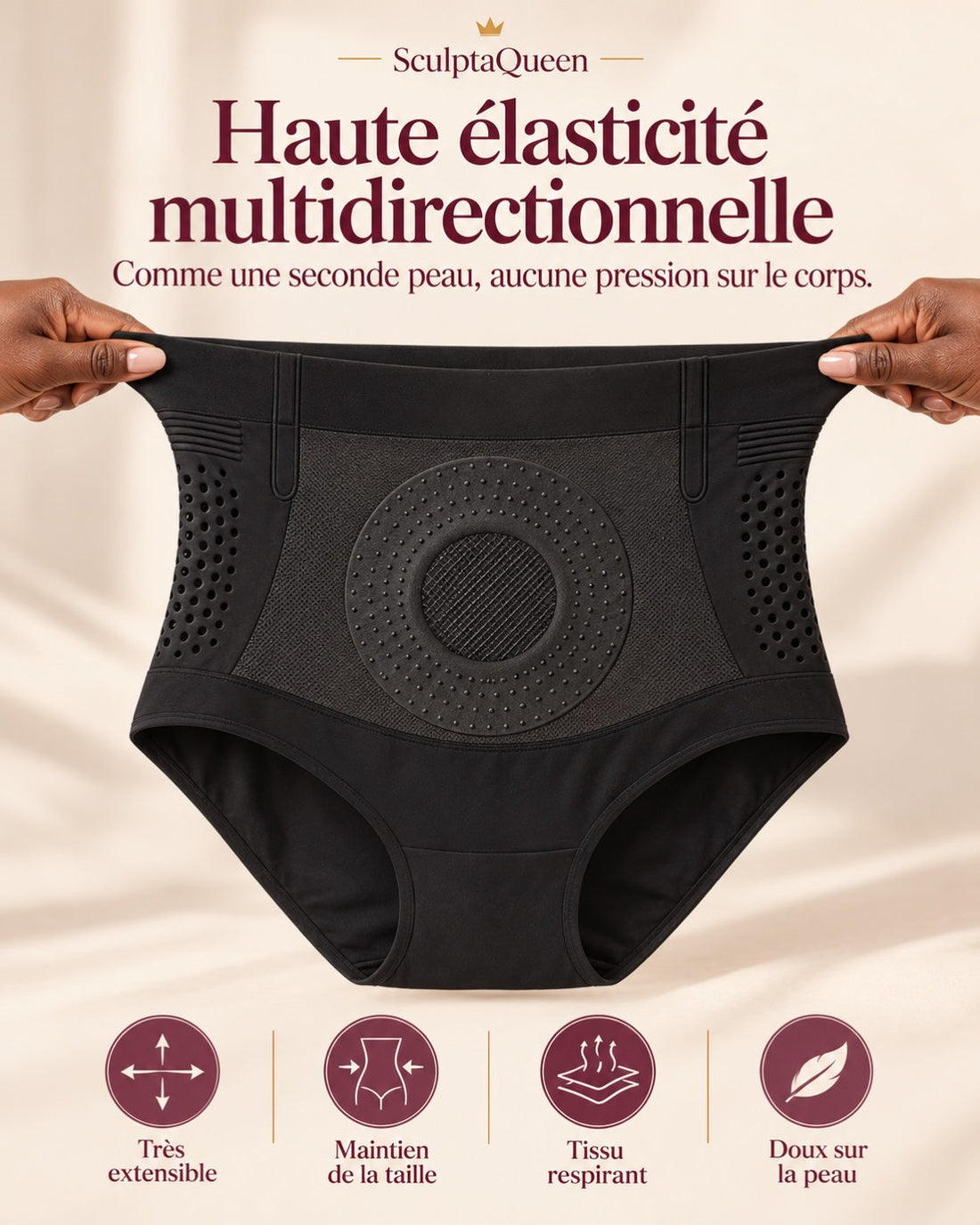 Short Sculptant Thermique 360°