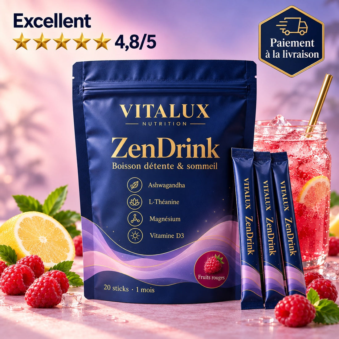 VITALUX ZenDrink — la boisson détente & sommeil